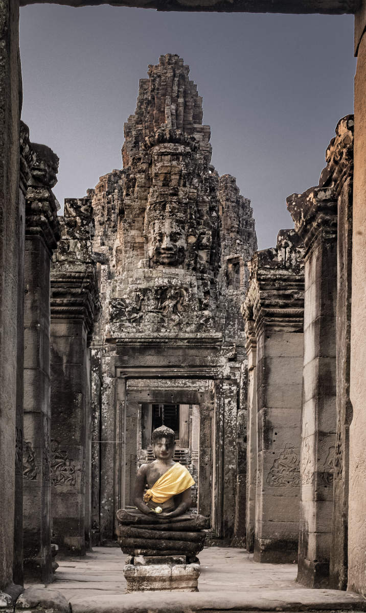 Bayon Temple.2307, Angkor Wat, Cambodia