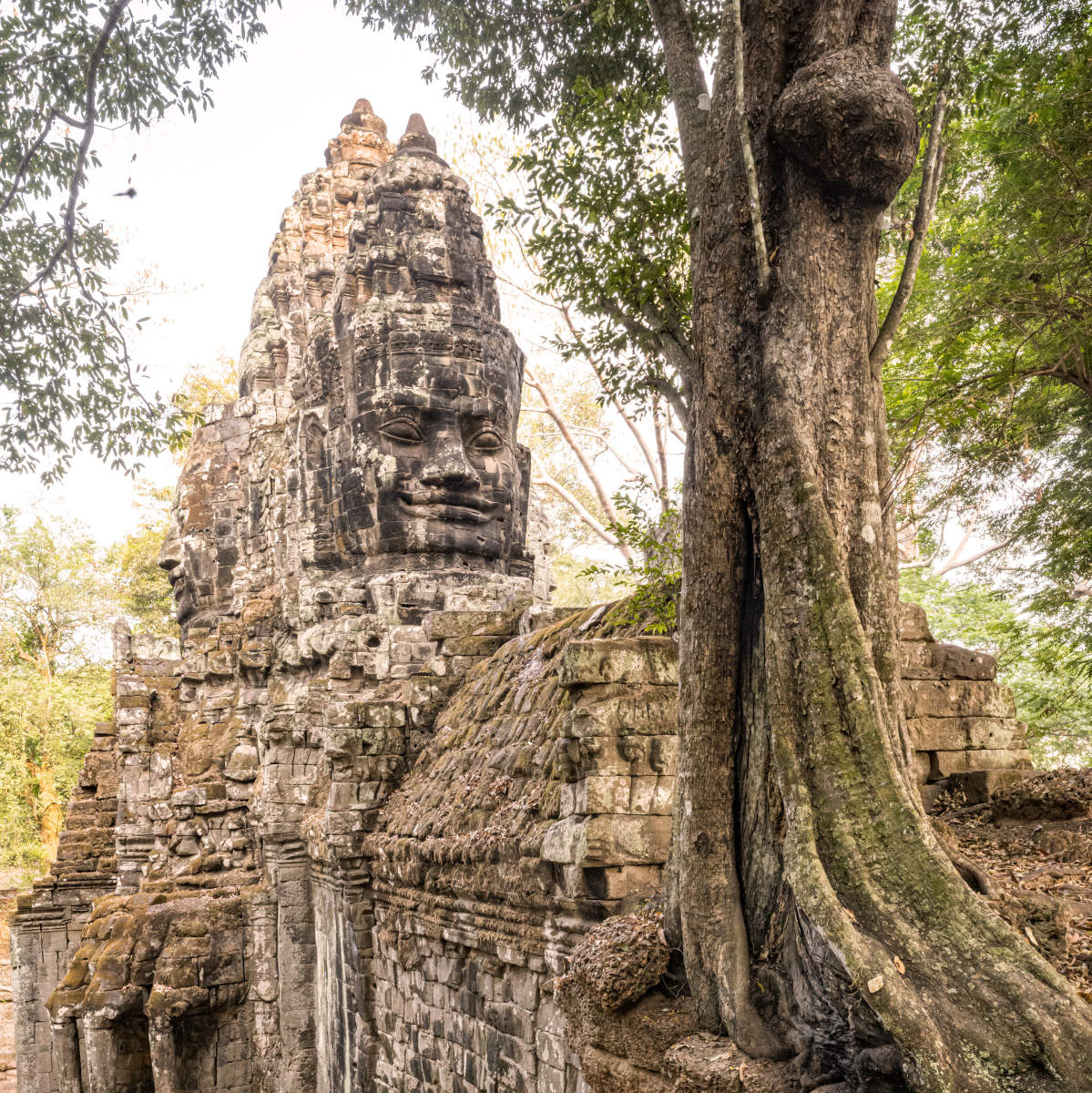 BayonNorthGate.2428, Angkor Wat, Cambodia