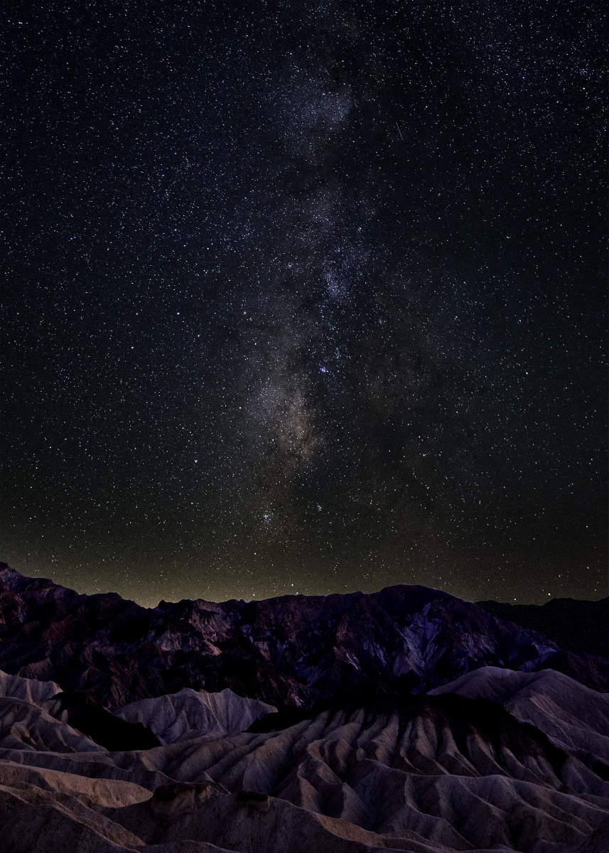 Zabriskie Point Milky Way.2800.2758.v3, Death Valley